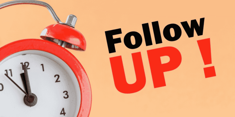 Image of sales follow-up strategies training concept
