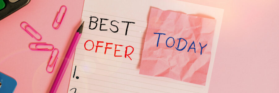 Image of best deal trial close technique