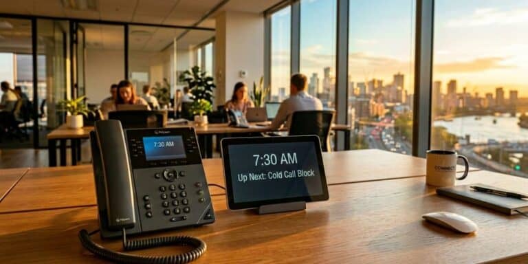Image of choosing the best time to cold call - morning vs afternoon