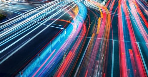 Image of light speed - nothing happens until something moves