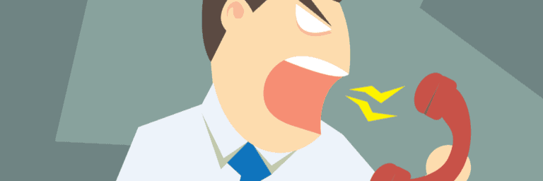 Dealing with jerks on sales prospecting calls