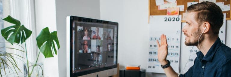 working from home virtual selling