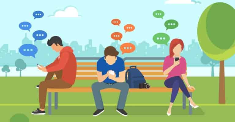 five minute selling texting it in