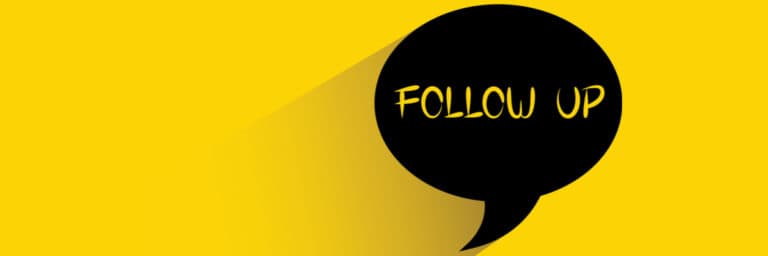 follow up call prospecting