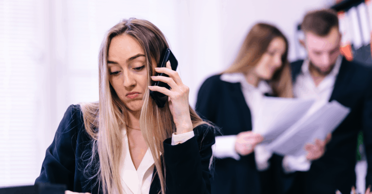 cold call answering the phone