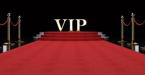 Image of a read carpet customer treatment