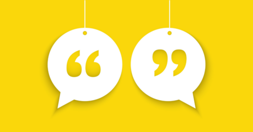 Image of getting testimonials for use in sales prospecting concept.