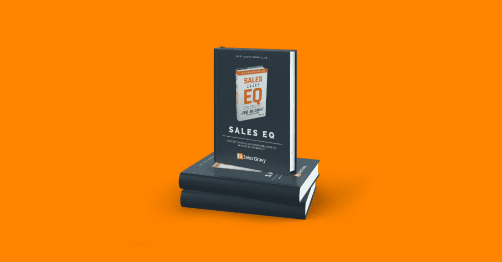 In Sales EQ, Jeb Blount takes you on an unprecedented journey into the behaviors, techniques, and secrets of the highest earning salespeople in every industry and field and teaches you how to become an Ultra-High Performer. Download the free Sales EQ Book Club Guide by Sales Gravy and Jeb Blount