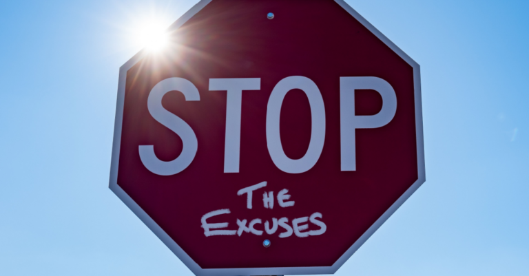 Top 20 Excuses for Not Selling