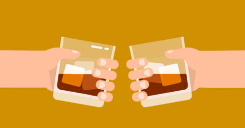 Image of using bourbon for customer engagement.