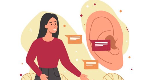 Image of how silence works in sales concept