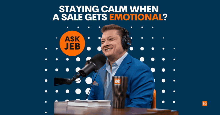 Sales Gravy Ask Jeb emotional regulation