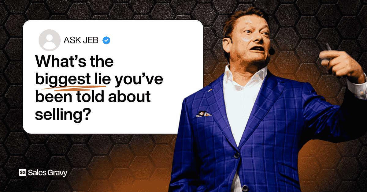 Here's a question I get asked all the time: What's the single biggest misconception holding salespeople back? That question came from a room full of college students at BYU-Idaho, ages 19 to 24, all exploring sales careers. And my answer is the same whether you're just starting out or you've been in the game for decades. The biggest lie about selling is this: Good salespeople have the gift of gab. You know the stereotype. The smooth talker. The fast-talking closer. The person who can talk their way into or out of anything. We've all seen it in movies, TV shows, and plays like Death of a Salesman. It's been around for a century, and it's completely wrong. The Truth Top Performers Know Here's what the best salespeople actually do: They listen. The greatest salespeople aren't the best talkers. They're the best listeners. They're individuals who know how to ask the right questions and know how to ask questions in a way that create these aha moments for prospects and customers. They understand something fundamental that average performers miss: Closing happens in the discovery process, not at some magical point where you lay the hammer down and ask for a sale. Think about that for a second. The deal isn't won when you deliver your polished presentation. It's not won when you overcome the final objection. It's won in those early conversations when you're asking questions, uncovering pain, and building relationships. Why the Stereotype Persists The negative stereotype of salespeople has been pervasive in society for generations. Part of it's because no one really likes to be sold. And there are salespeople who are bad. They talk at people instead of actually taking the time to listen. But here's the reality: Lots of professions have negative stereotypes. Lawyers. Politicians. Salespeople aren't the worst of them. And here's the good side of that negative stereotype: Nobody wants to be in sales. So if you're in sales, you're making a whole lot more money than anybody else. That's a good thing. The people who look at the profession of selling and say "I could never do that" or "I could never interrupt people or take that type of rejection" are the same people who will never experience the income, freedom, and impact that comes with being great at sales. The Power of Questions When you shift your mindset from talking to listening, everything changes. Instead of thinking about what you're going to say next, you're focused on what your prospect is telling you. You're asking questions like: What's driving this decision right now? What happens if you don't solve this problem? Who else is involved in this decision? What does success look like for you? These aren't manipulative tricks. They're genuine attempts to understand your prospect's world, their challenges, and their goals. And when you do that well, you create trust. You build relationships. You position yourself as a partner, not a vendor. The discovery questions you ask matter more than any pitch you could ever deliver. Handling objections starts with asking the right questions early in the process. Who's Really in Control Here's the truth: The person in control of the conversation is rarely the talker. In fact, it's almost always the listener. If you want to move deals, stop performing and start discovering. Build your calls around three things: smart opening questions, deep follow-ups, and crisp advances to the next step. You'll gain insights, not just air time. And insights are what close deals. Success in sales isn't about being the loudest voice in the room. It's about being the most curious, the most engaged, and the most intentional about moving the sale forward. What You Need to Unlearn Right Now If you've been operating under the assumption that you need to be a great talker to succeed in sales, unlearn that immediately. Replace it with this truth: You need to be a great asker and an even better listener. Your job isn't to convince people. Your job is to help people convince themselves by asking questions that lead them to their own conclusions. When prospects discover the solution themselves through your questioning, they own it. They believe it. And they buy. That's the relationship you build through asking questions. That matters the most. The Bottom Line Stop trying to out-talk your prospects. Stop preparing 47-slide presentations. Stop thinking that your job is to educate and inform. Your job is to discover. To listen. To understand. To ask the questions that help your prospects see clearly what they need to do next. The best salespeople aren't the smooth talkers. They're the smart listeners who know that the power of the sale is in the questions they ask, not the words they say. If you master this one fundamental truth, you'll close more deals than all the gift-of-gab salespeople combined. And you'll build a career based on relationships, trust, and value instead of pressure, manipulation, and empty talk. That's how you win in sales. That's how you build lasting customer relationships. And that's how you separate yourself from everyone else who's still chasing the lie. Ready to Master the Art of Prospecting? Join us at Sales Gravy Live: Fanatical Prospecting Bootcamp in Atlanta, GA on March 10-11th. Two days of intensive training where you'll learn the proven systems and techniques that top performers use to fill their pipelines and crush their quotas. Stop guessing. Start prospecting like a pro. Register now at salesgravy.com/live.