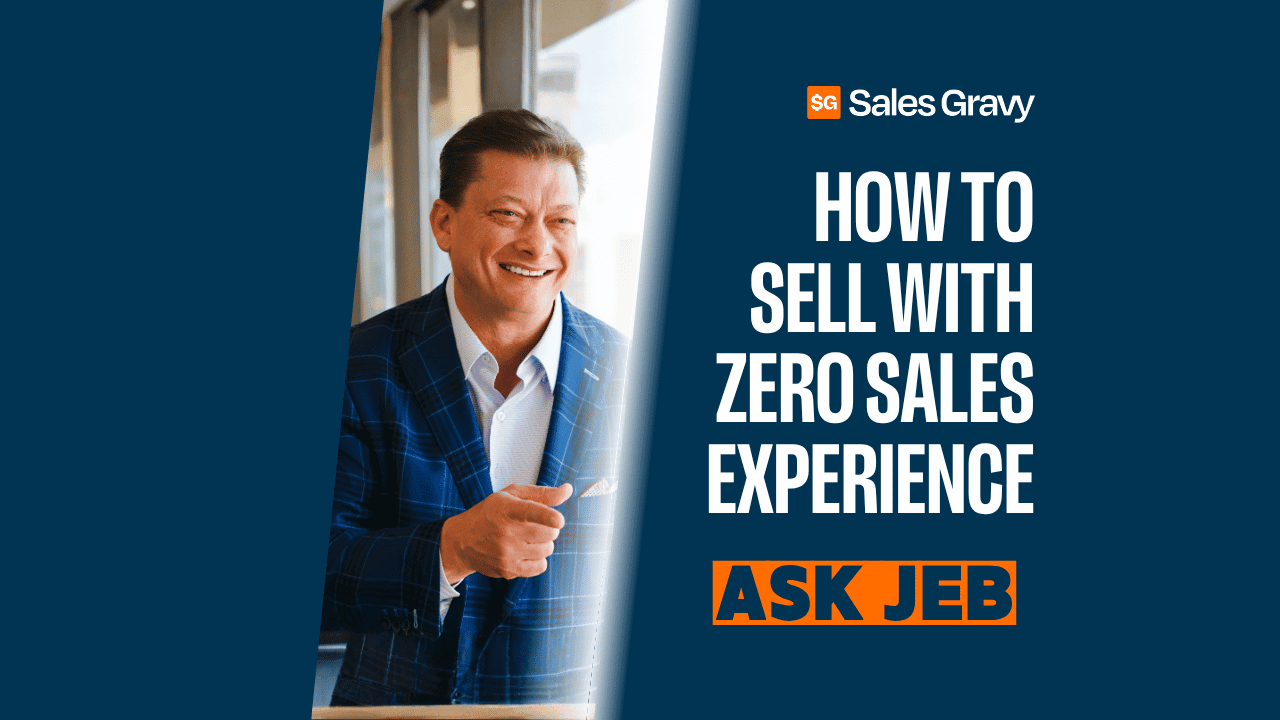 Jeb Blount, founder of Sales Gravy, the number one sales training company in the world, coaching a first-time entrepreneur on how to land his first customers and build a sales pipeline from scratch.