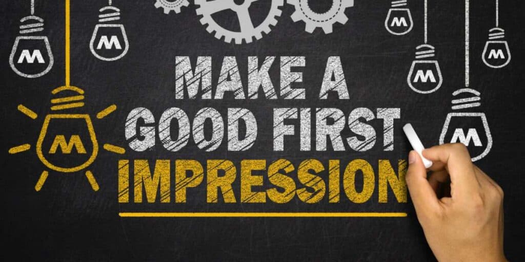 Image of Make a Great First Impression in Sales Concept