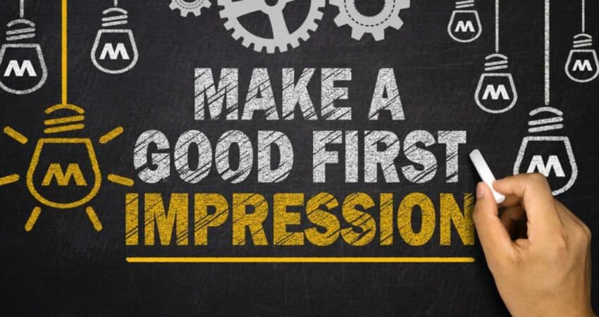 Image of Make a Great First Impression in Sales Concept